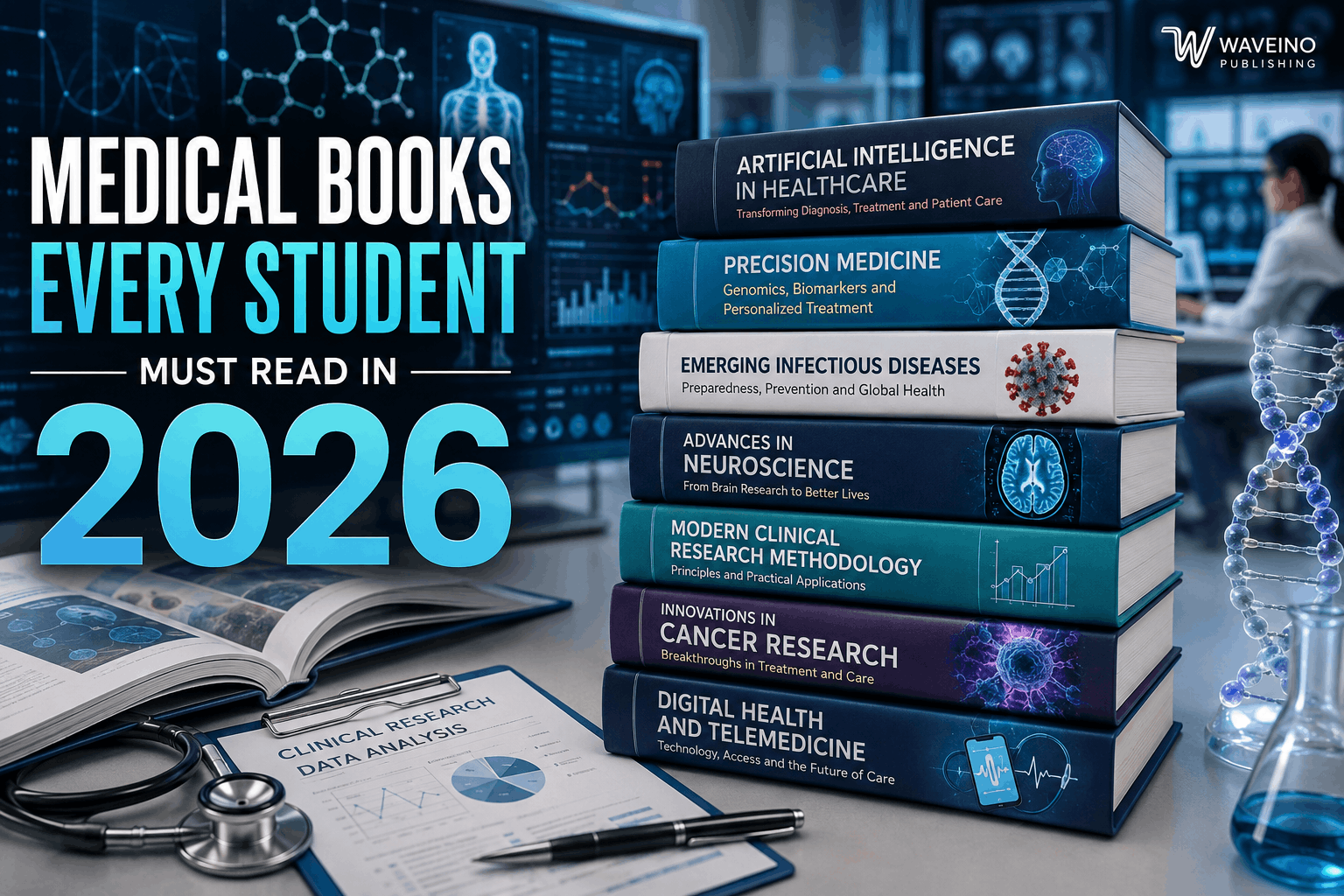 Top Upcoming Medical Research Books Students Must Read in 2026