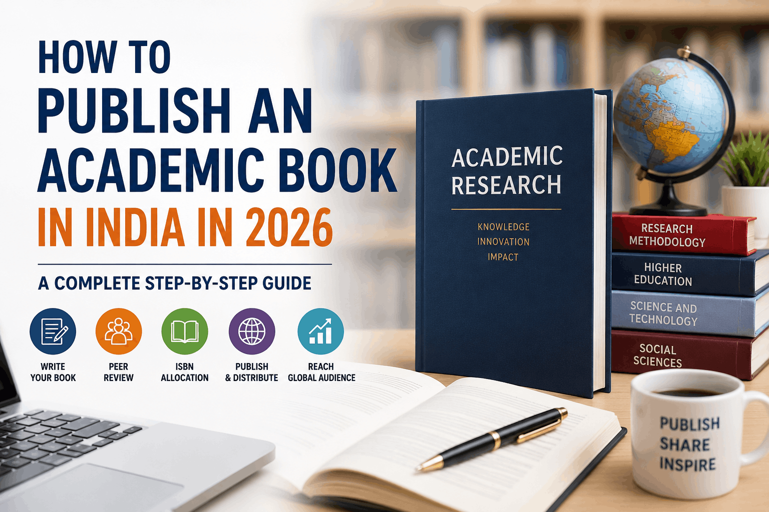 How to Publish an Academic Book in India in 2026: A Complete Step-by-Step Guide