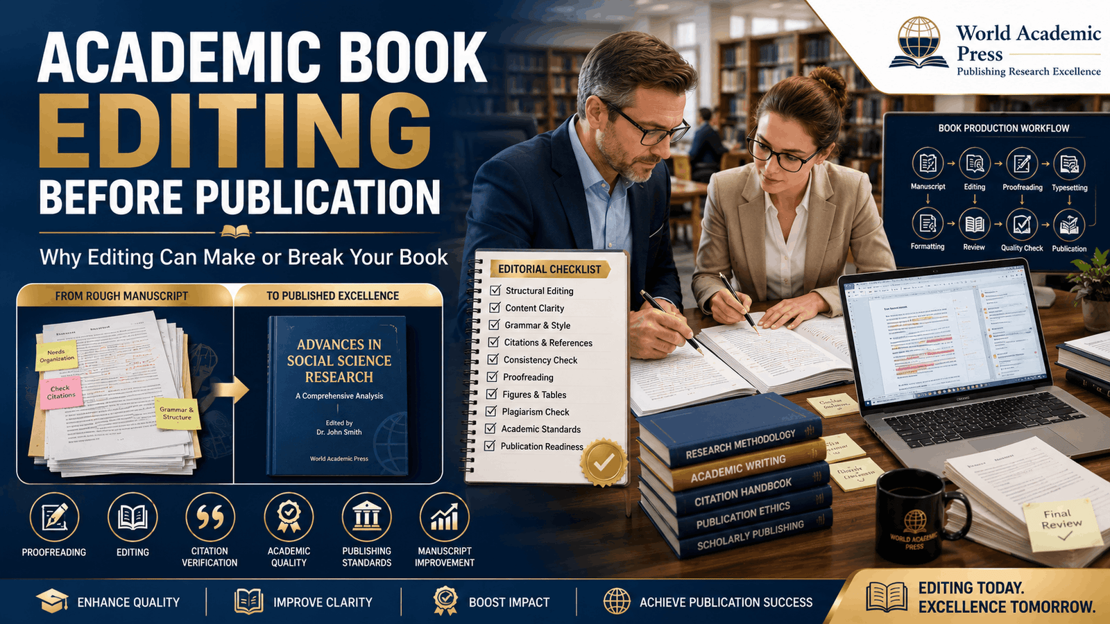 Why Academic Book Editing Is Essential Before Publication