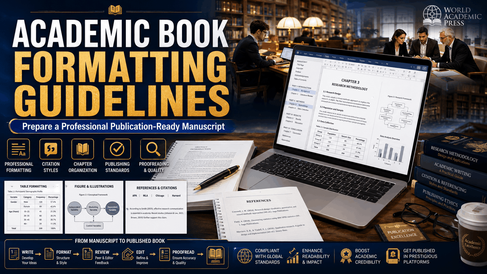 Academic Book Formatting Guidelines Every Author Should Follow