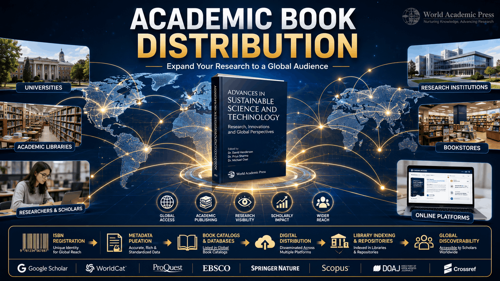 Academic Book Distribution: Expanding the Reach of Scholarly Research