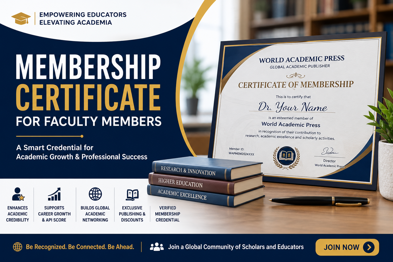 Membership Certificate for Faculty Members: A Smart Credential for Academic Growth