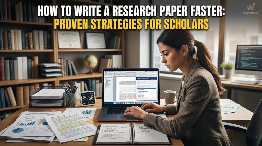 How to Write a Research Paper Faster: Proven Strategies for Scholars