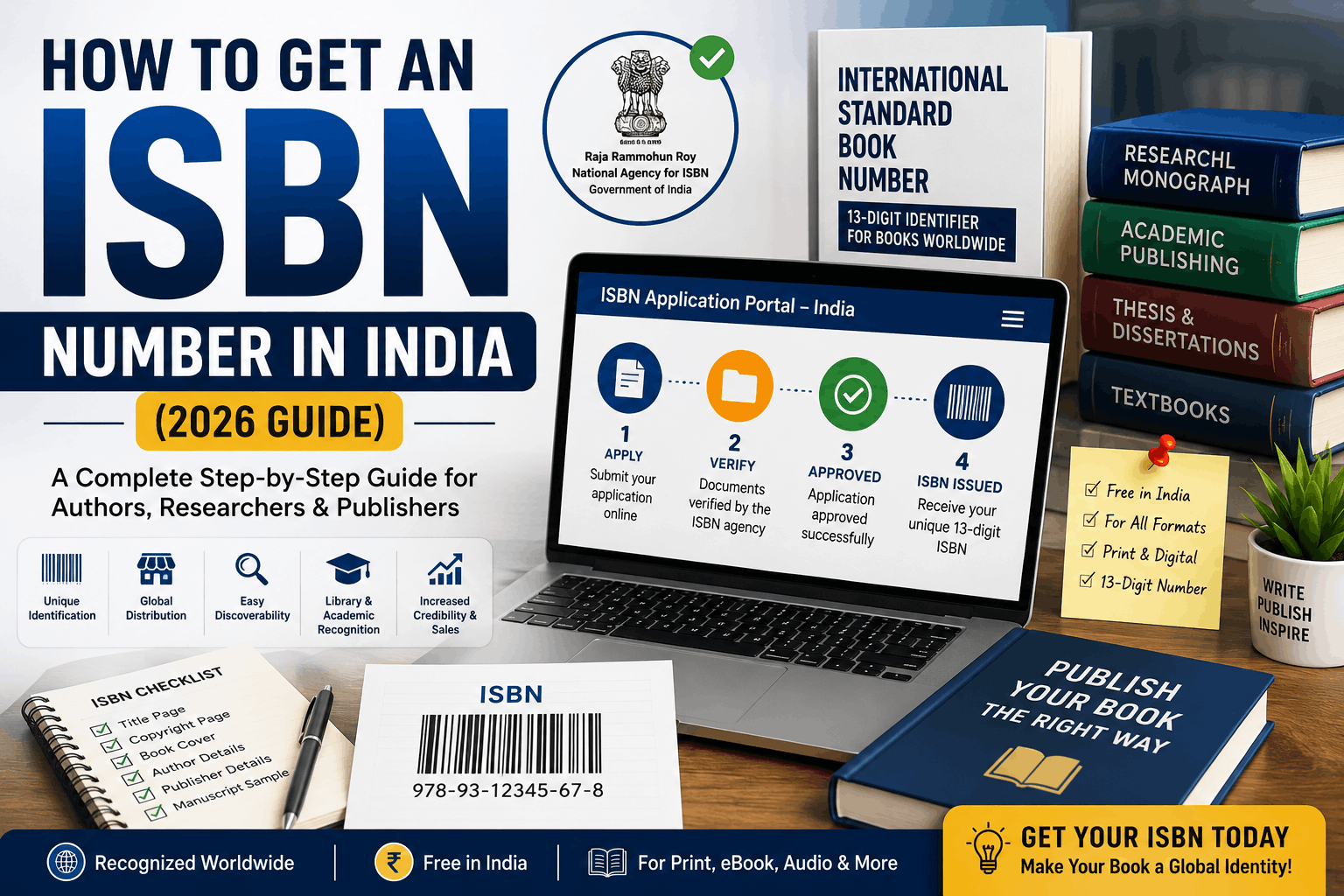 How to Get an ISBN Number in India (2026 Guide)