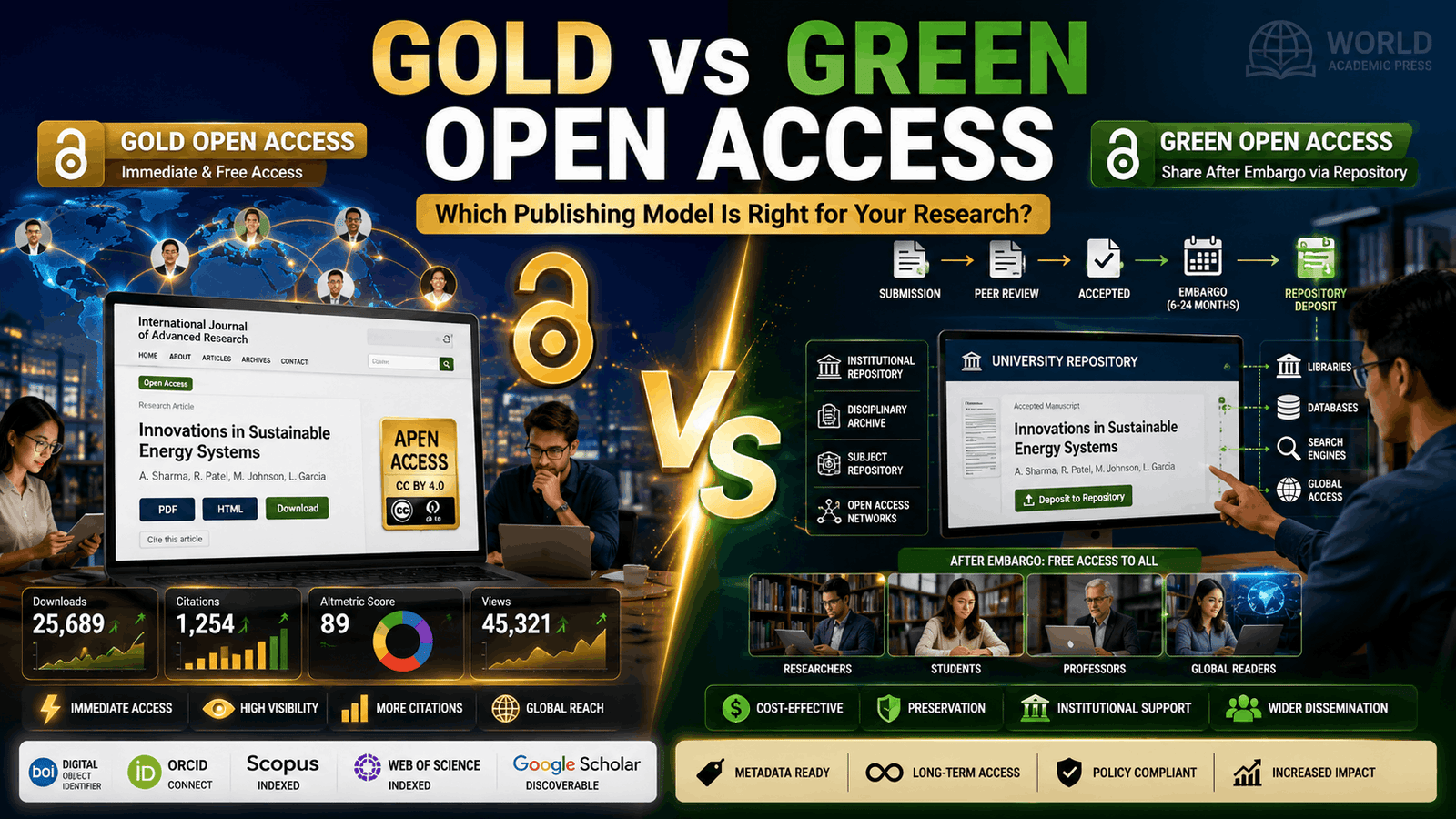 Gold Open Access vs Green Open Access: What's the Difference? (2026)
