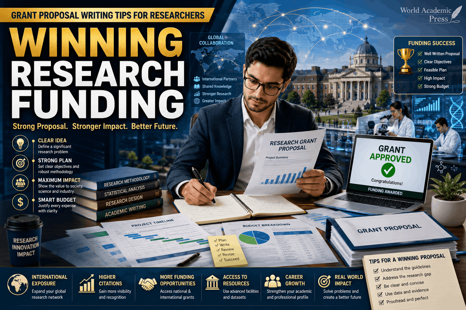 Grant Proposal Writing Tips for Researchers: A Complete Guide