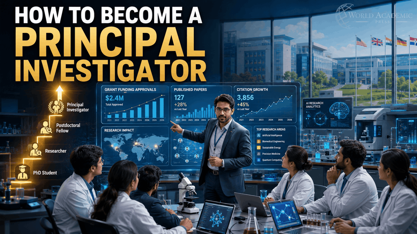 How to Become a Principal Investigator: A Complete Career Guide