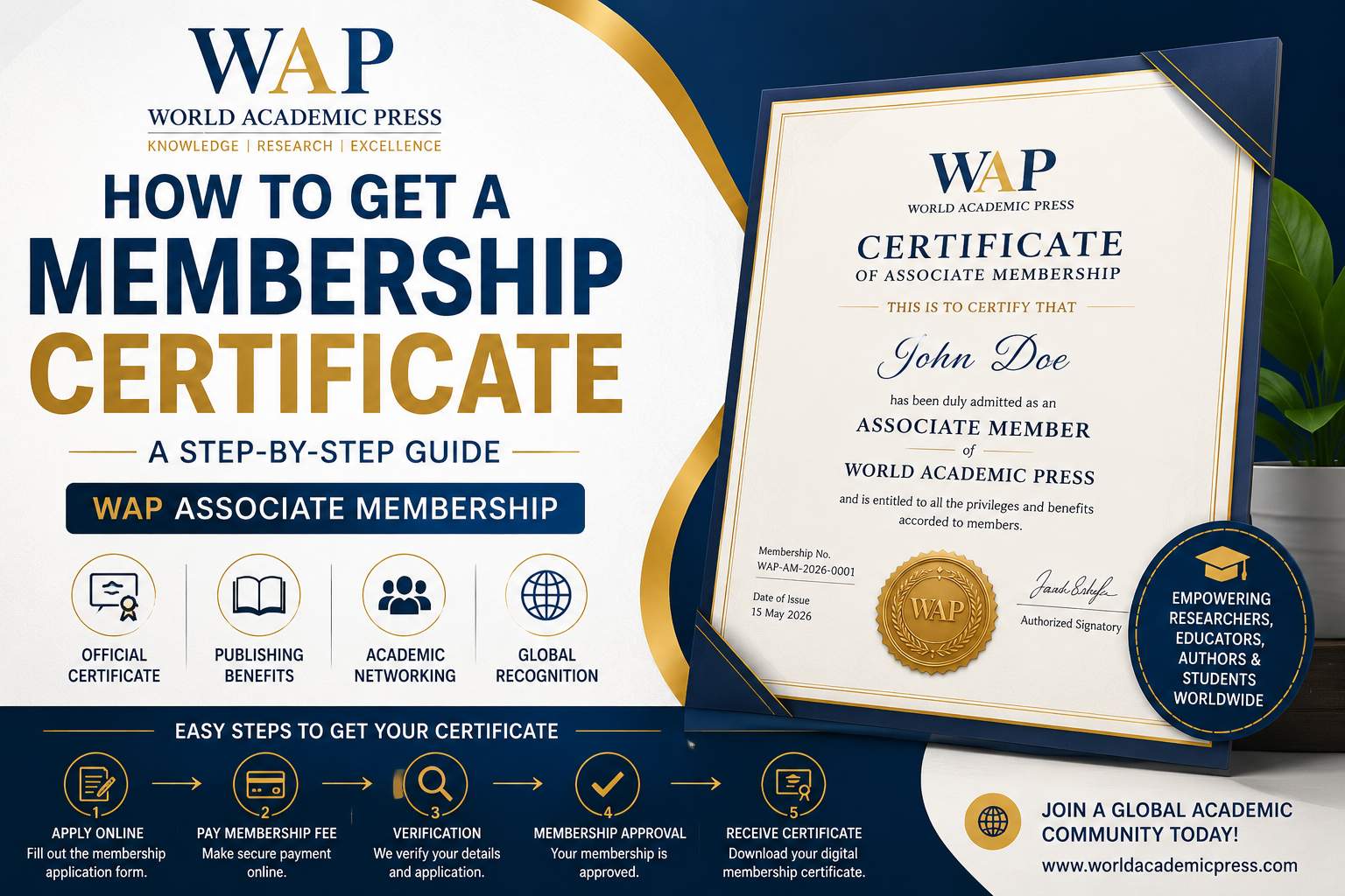 How to Get a Membership Certificate: A Step-by-Step Guide to WAP Associate Membership