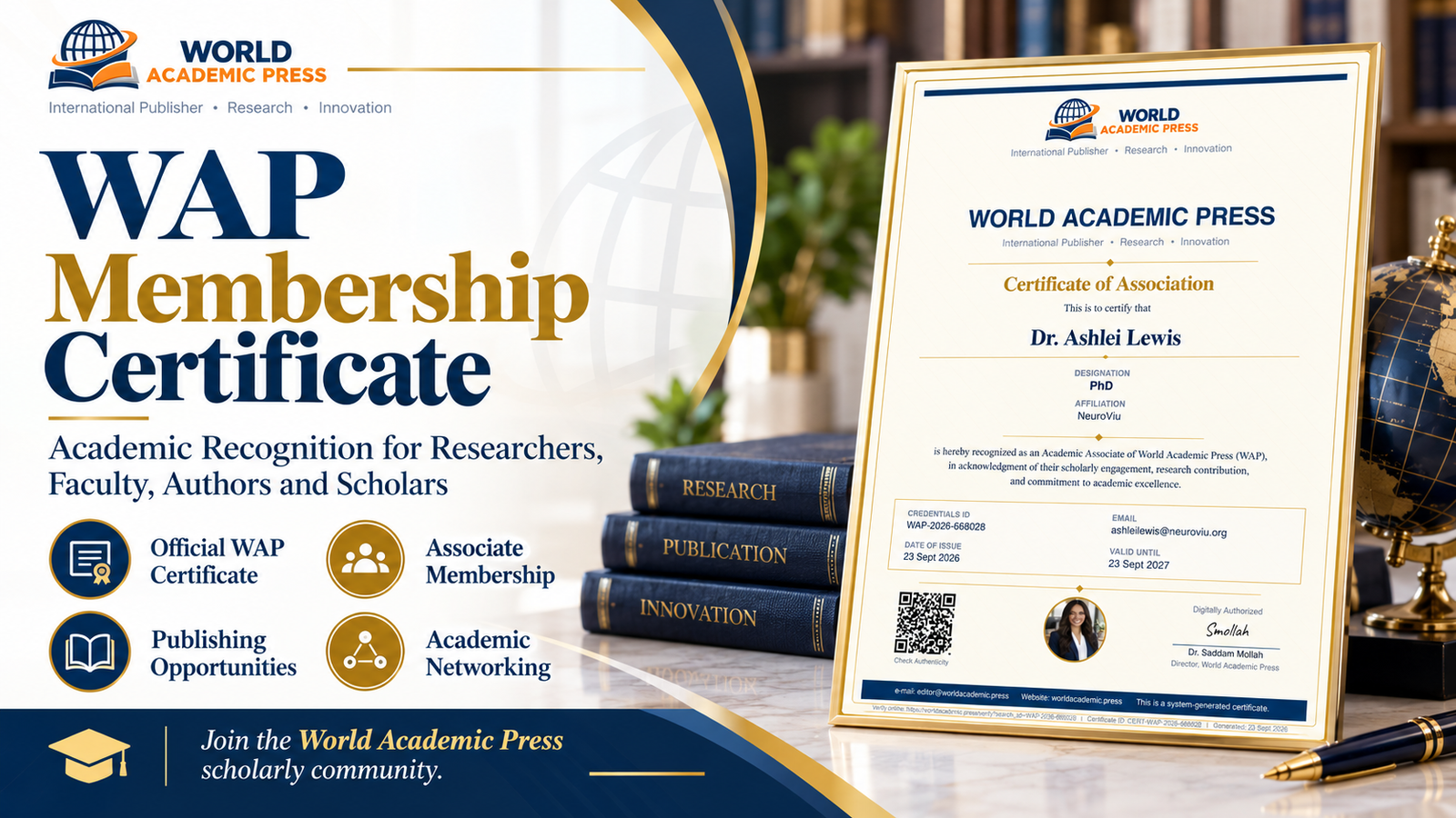 Academic Membership Certificate: Complete Guide to WAP Membership for Researchers and Faculty