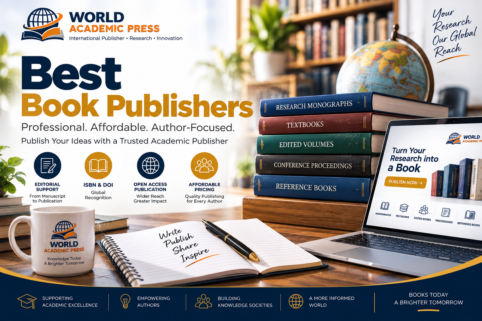 Best Book Publishers: A Complete Guide for Authors, Researchers and First-Time Writers