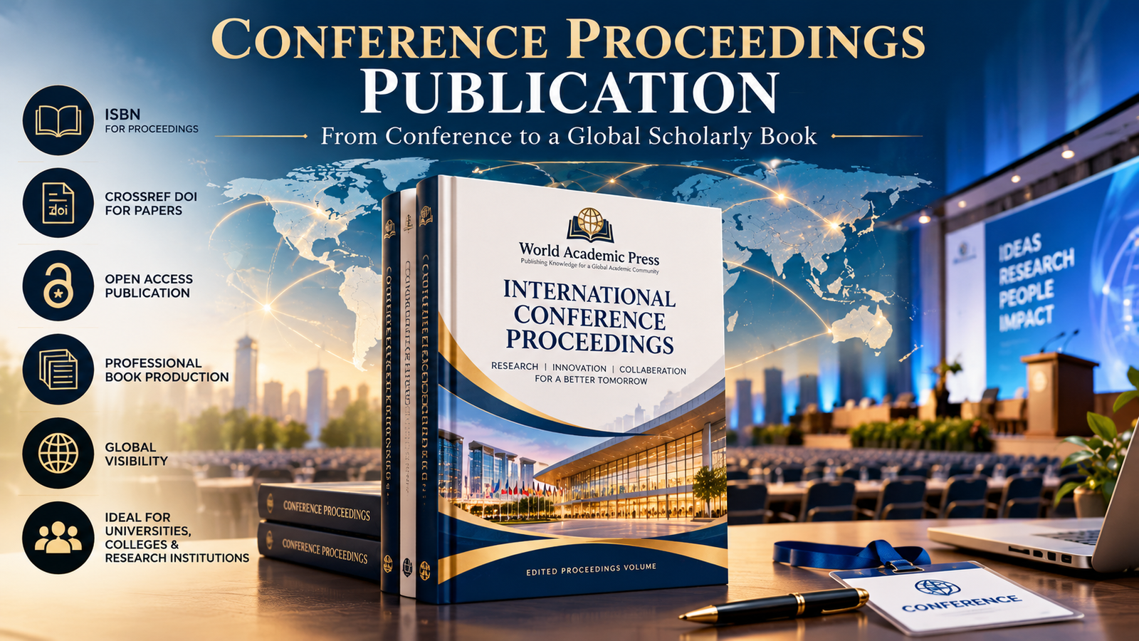 Conference Proceedings Publication: International-Standard Publishing with ISBN, DOI & Open Access