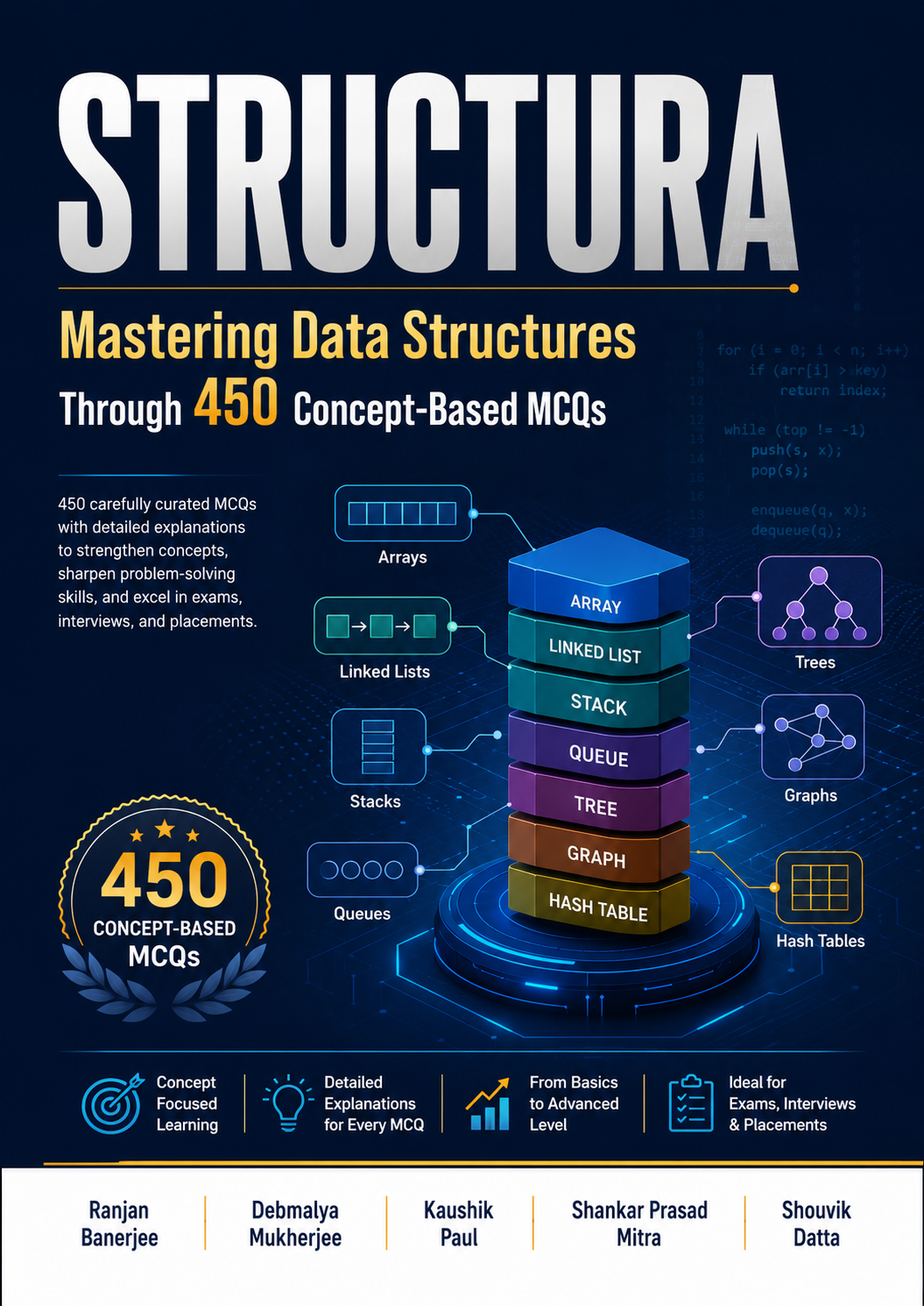 Structura Mastering Data Structures Through 450 Concept-Based MCQs